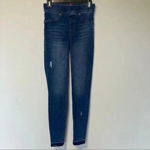 SPANX distressed jeggings size  small tall